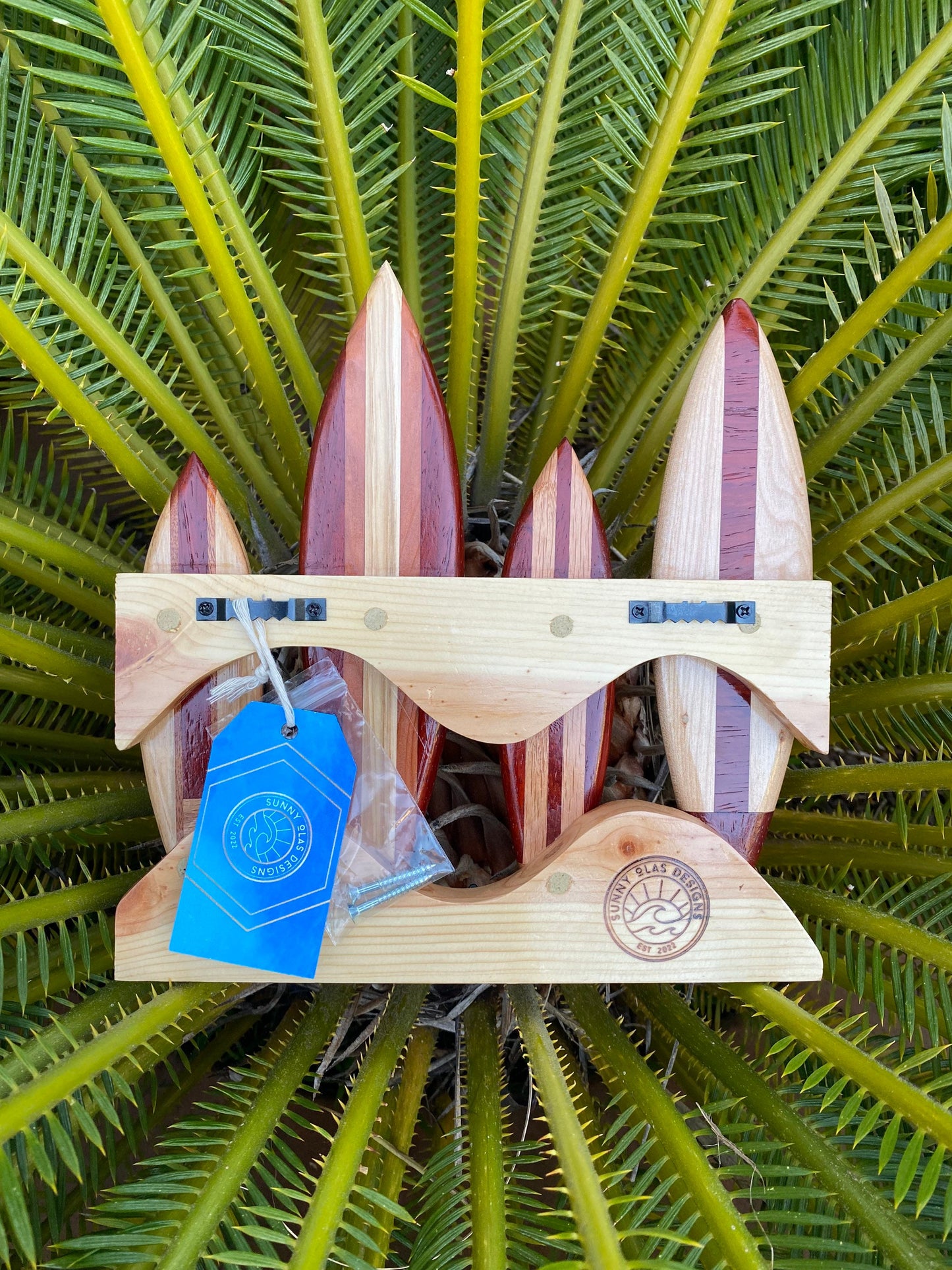 Mini Surfboard Key Holder