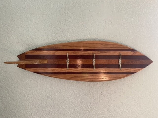 Hardwood Surfboard Accessory Hanger